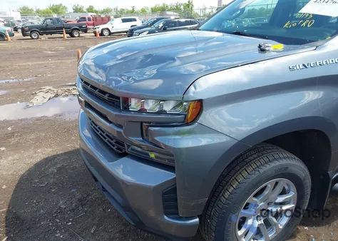 2020 Chevrolet Silverado 1500 4Wd Double Cab Standard Bed Rst из США, поврежденный, VIN 1GCRYEED9LZ347514